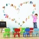 preview thumbnail 5 of 9, Walplus Kids Learning A to Z Letters Wall Sticker Nursery Decor Decal