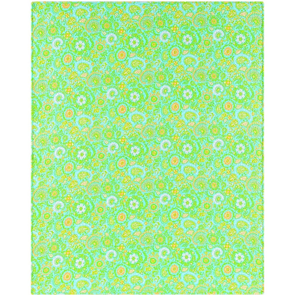 Samara Cotton Quilted 50" x 60" Throw Blanket