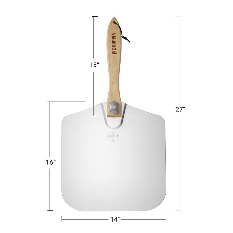 Aluminum Pizza Peel with 14in Foldable Handle