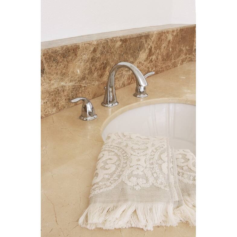 Clover 8" Widespread Bathroom Faucet, Chrome Finish - 8" widespread