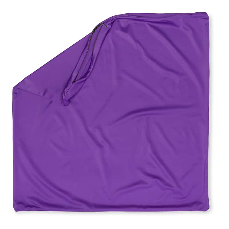 Throw Pillow Cozy Soft Microbead Dark Lavendar: 1 Pc - ~ Cover 18 x 18