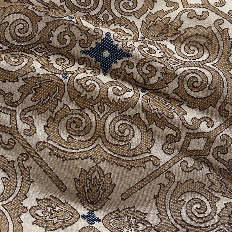 7 Piece Jacquard Comforter Set with Throw Pillows