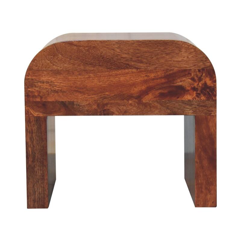 Solid Wood Honey Caramel Darcy Bedside