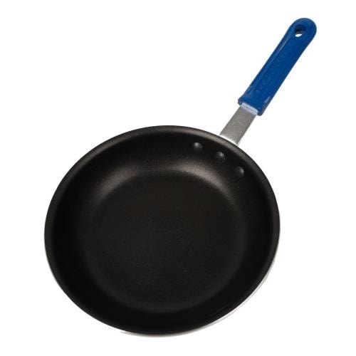 Vollrath Wear-Ever 10 Aluminum Non-Stick Fry Pan with CeramiGuard II  Coating and Black Silicone