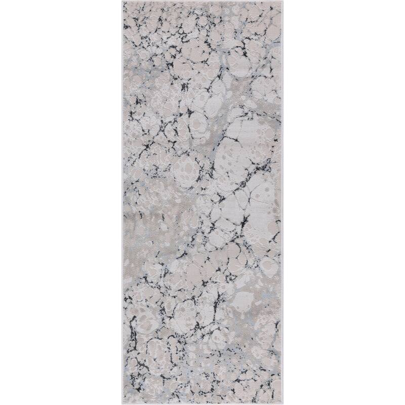 Ilios Collection Textured Abstract Rug