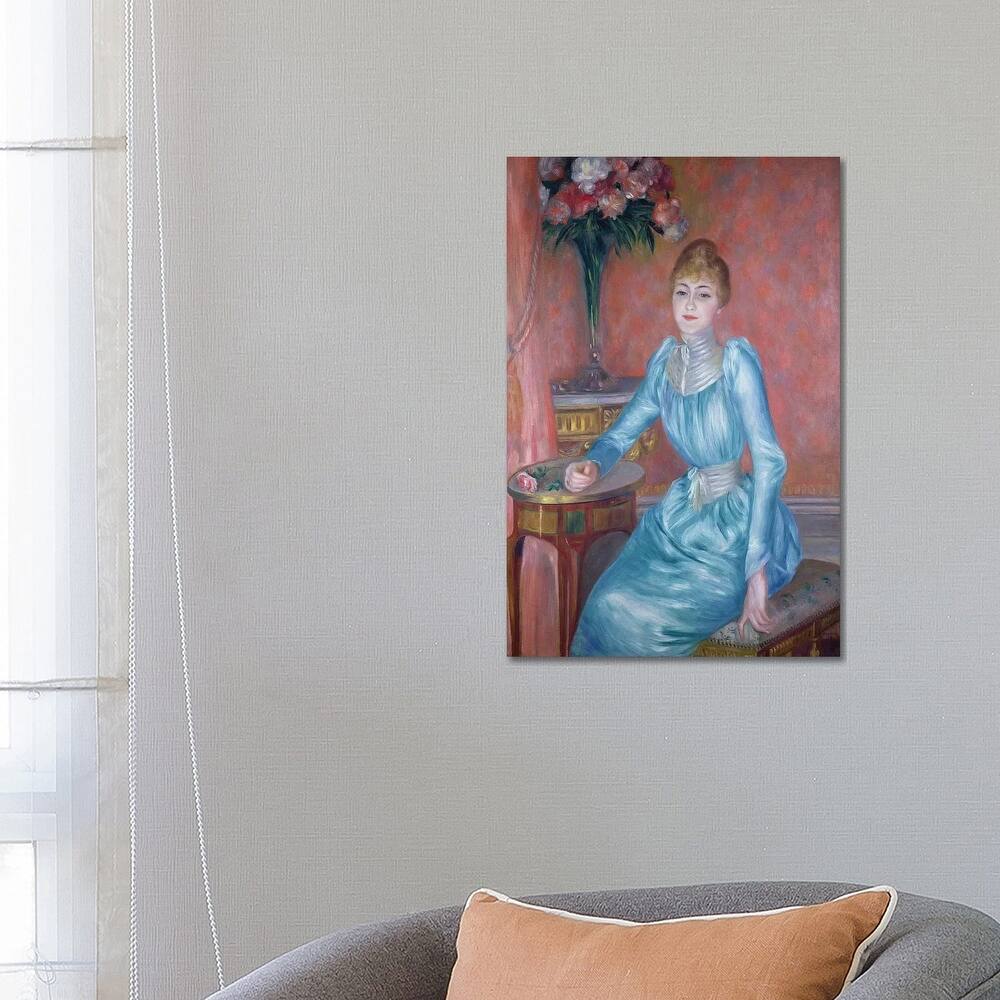 iCanvas "Madame de Bonnieres, 1889 " by Pierre-Auguste Renoir Canvas Print