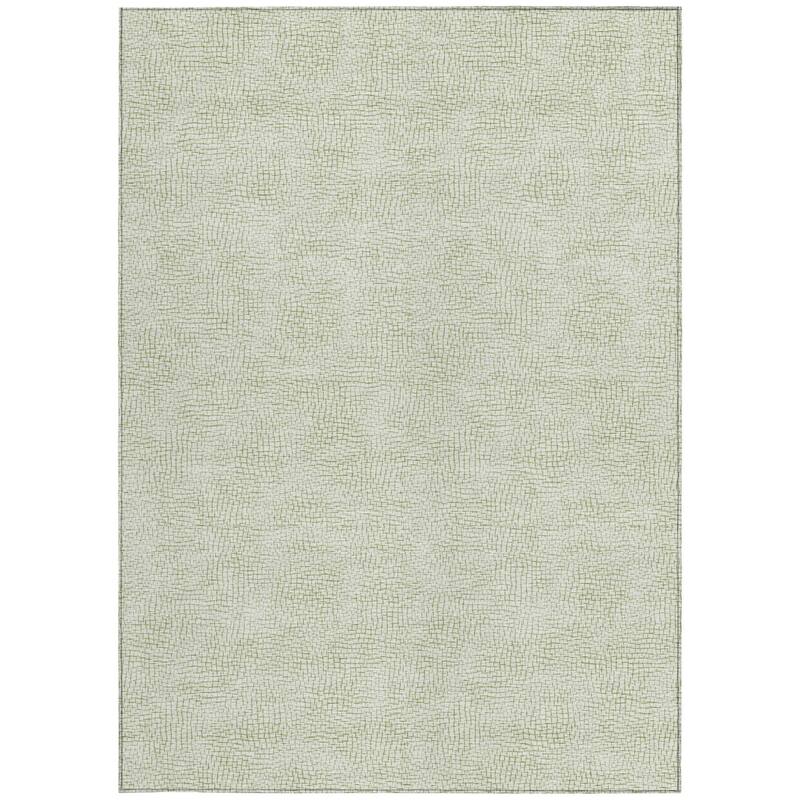 HomeRoots Geometric Transitional Rectangle Outdoor Rug
