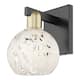 Option Black Antique Brass / White Mouchette