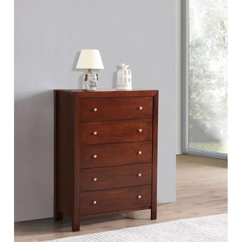 Burlington 5-drawer Wood Chest Dresser