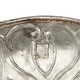 preview thumbnail 5 of 4, Silver Metal Plate Home Wall Decor with Embossed Details