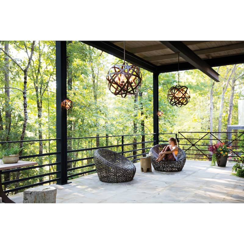 Hinkley Lighting Carson 12v 3.5w 1 Light 11" Tall Open Air Outdoor