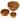 Nested Round Scalloped Jacaranda Wood Bowls, Set of 3