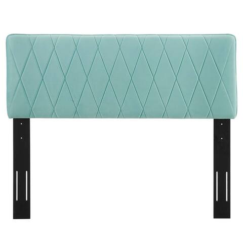 Leila Performance Velvet King/California King Headboard