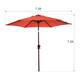 7.5Ft Patio Market Umbrella with Crank and Tilt