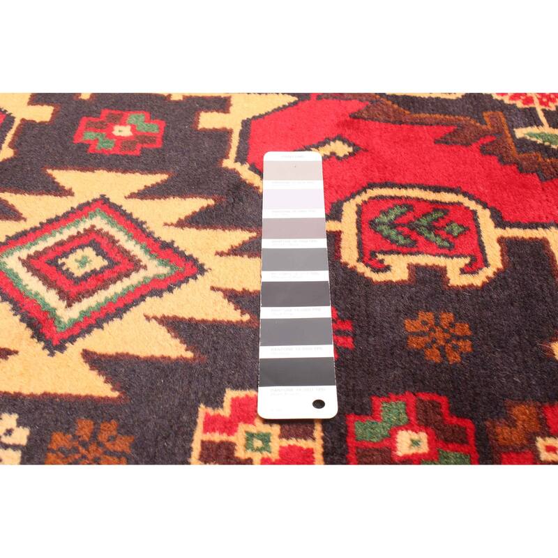 ECARPETGALLERY Hand-knotted Teimani Dark Grey Wool Rug - 4'0 x 6'0