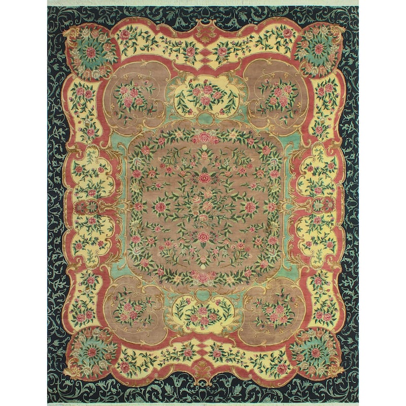 Pak-Persian Cordelia Lt. Brown/Gold Rug - 8'0" x 9'11"