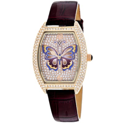 Christian Van Sant Women's Papillon Gold Dial Watch - CV4874P - 6 (36)
