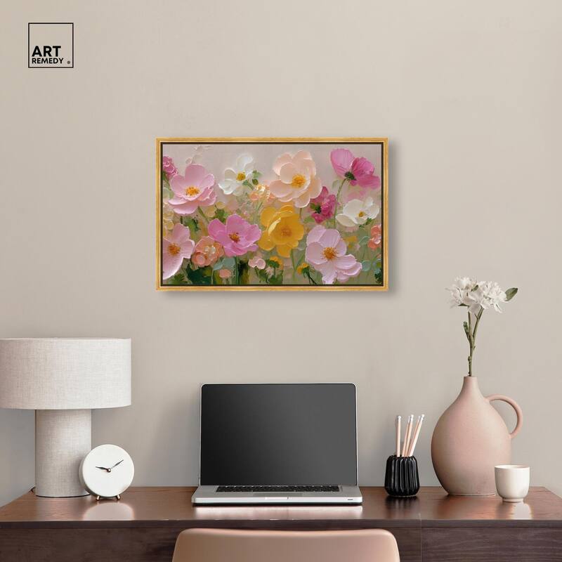 Expressed in Petals II Canvas by Art Remedy