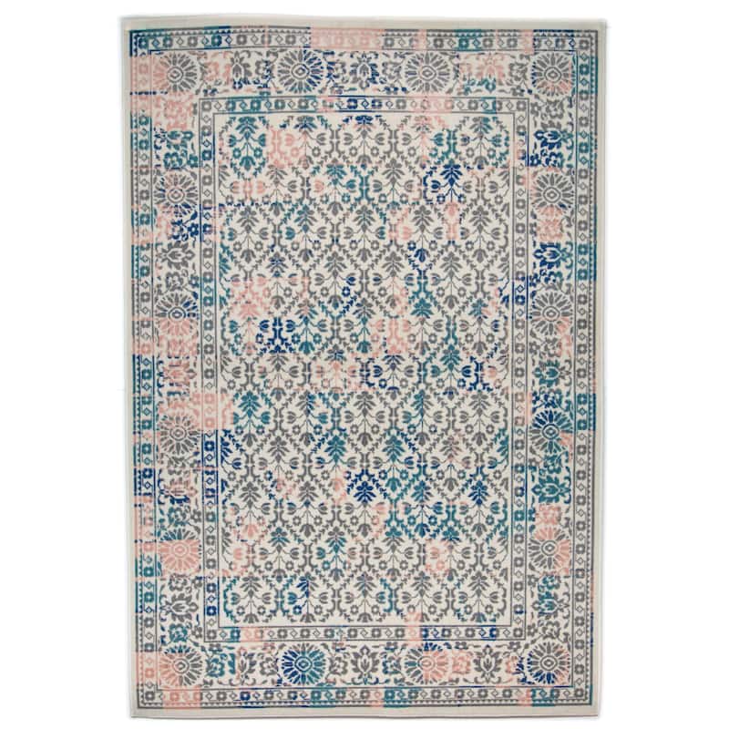 Tychon Bohemian Trellis Area Rug