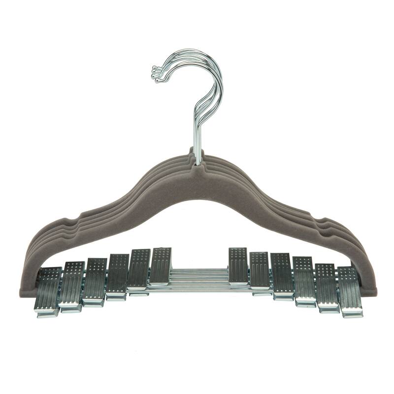 Simplify 24 Pack Children's Velvet Hangers