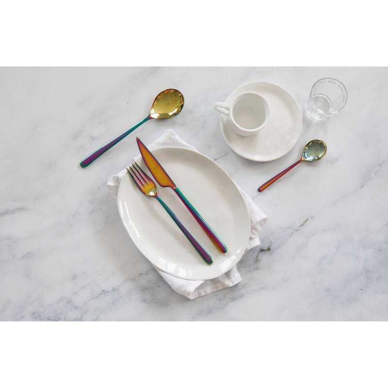 Mepra Linea 7-Piece Serving Set - Rainbow