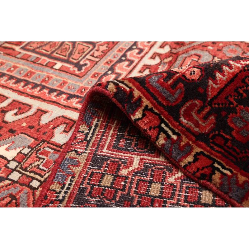 ECARPETGALLERY Hand-knotted Sarabi Red Wool Rug - 9'11 x 12'7