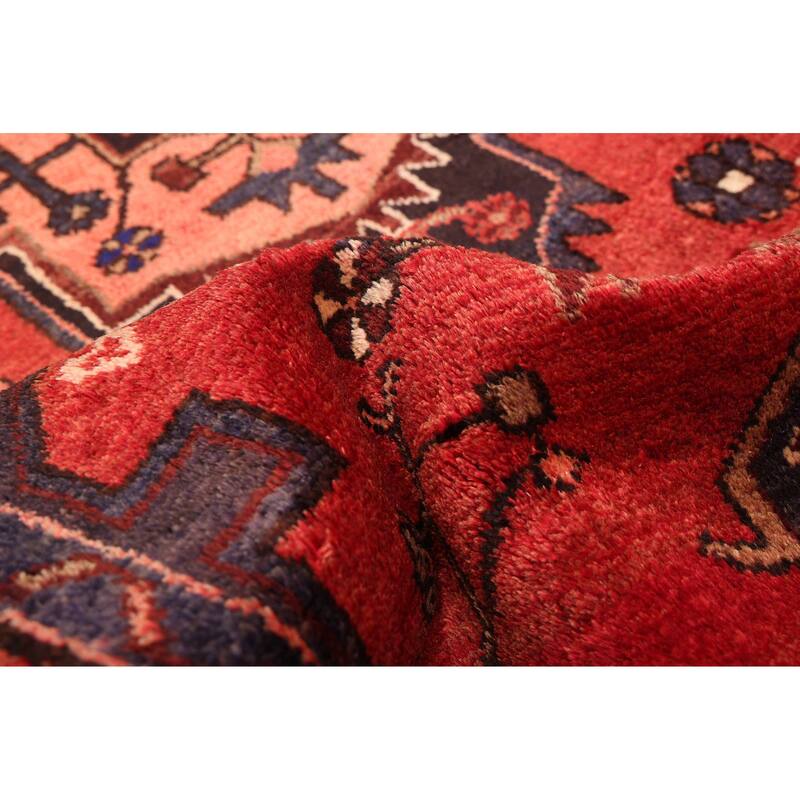 ECARPETGALLERY Hand-knotted Anadol Red Wool Rug - 3'2 x 10'8