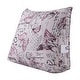 preview thumbnail 32 of 42, Kids Bed Rest Wedge Throw Pillow Decorative Sofa Back Support Red Butterfly