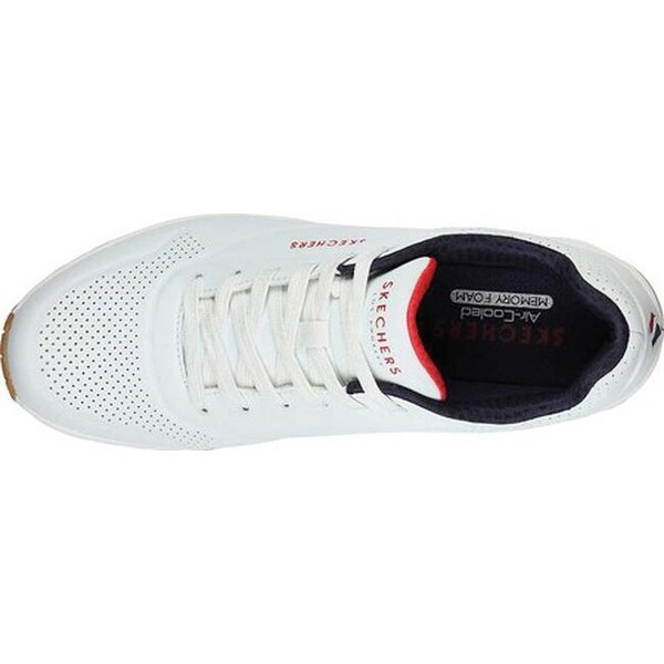 skechers uno stand on air white mens