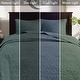 preview thumbnail 43 of 132, Madison Park Mansfield Reversible Oversized 3-piece Solid Texture Bedspread Quilt Set with Matching Shams
