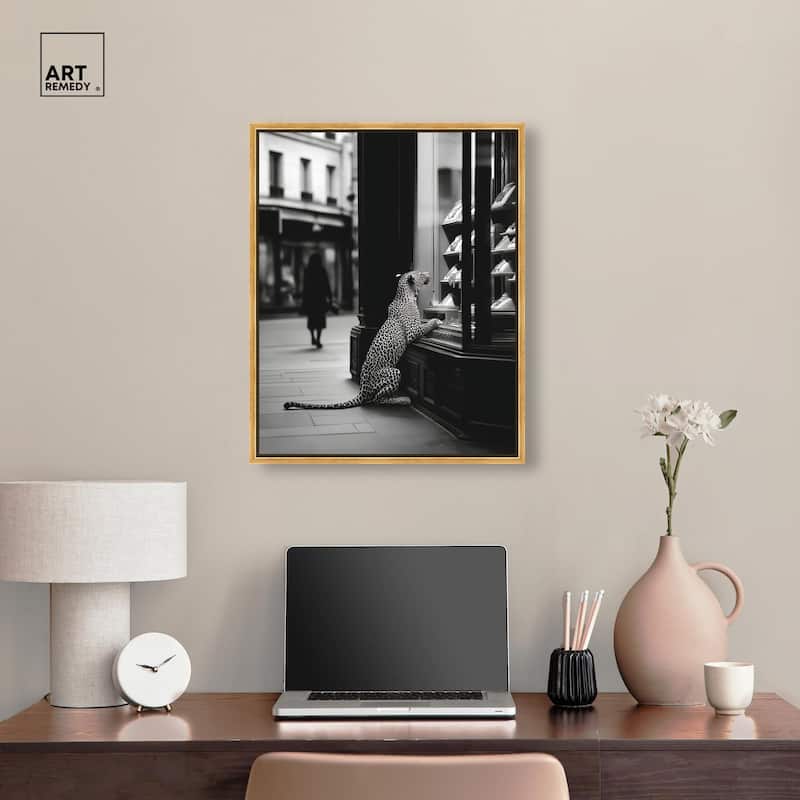 Jewels and Jaws Canvas by Art Remedy