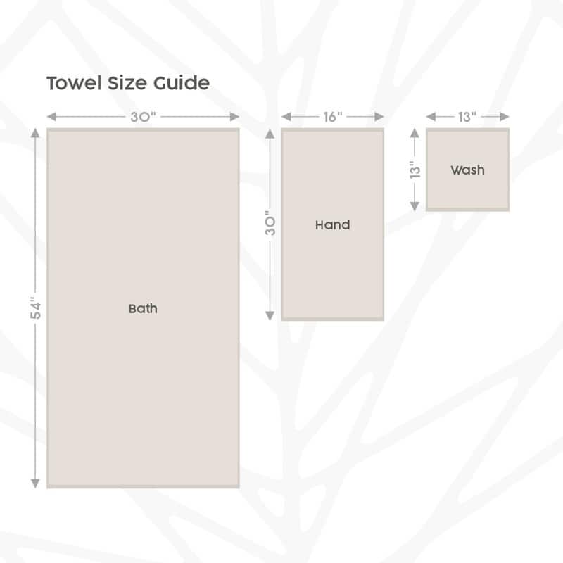 Farm to Home 630GSM Organic Towel Set of 6