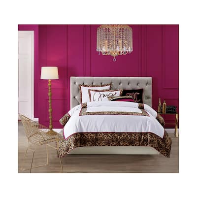 Juicy Couture Regent Leopard Three Piece Comforter set