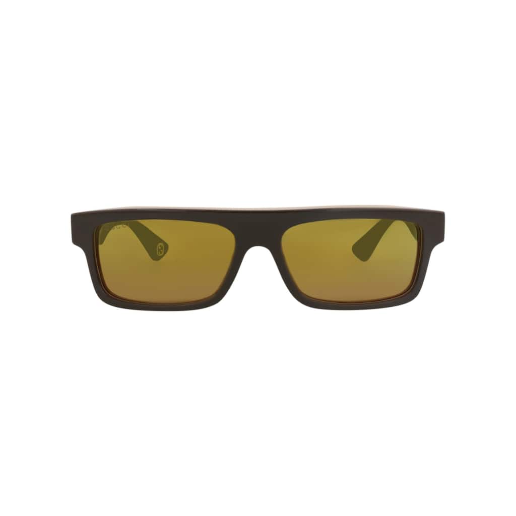 Gucci Square-Frame Recycled Acetate Sunglasses