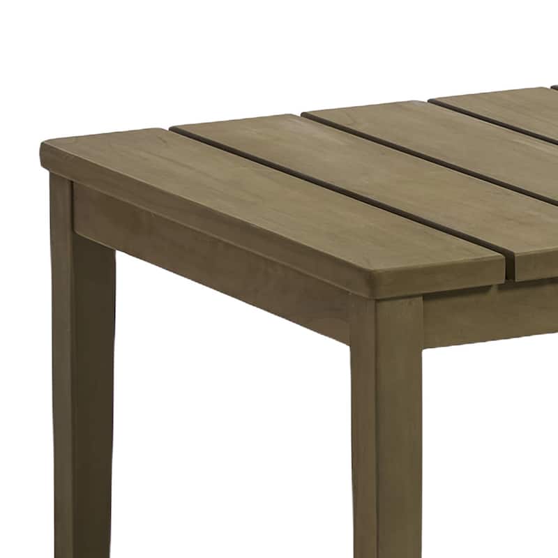 Casual 6-Piece Outdoor Patio Furniture Set In Solid Teak Wood