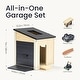 preview thumbnail 10 of 8, Tiny Land® Wooden Dollhouse - Garage