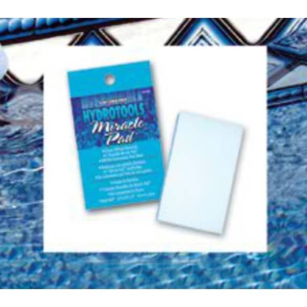 4.5" Blue HydroTools Swimming Pool and Spa Miracle Cleaning Pad - N/A