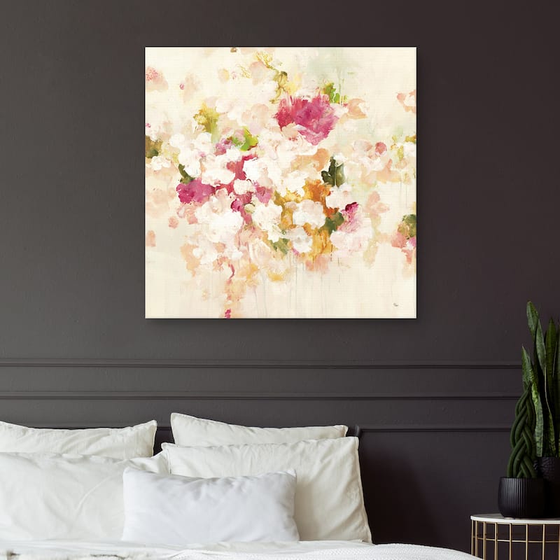 Floral Muse IV by Lisa Ridgers Canvas Art Print