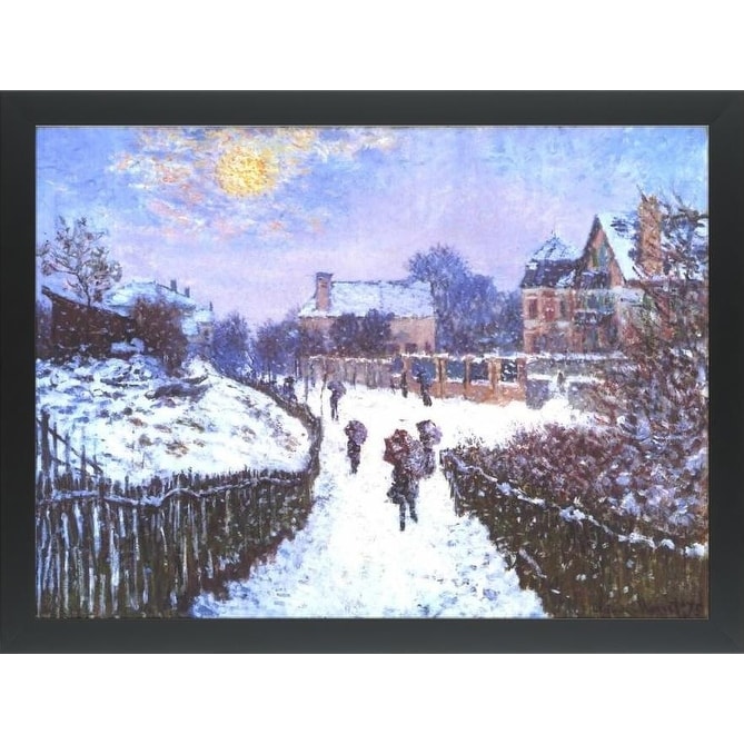 Shop Easy Art Prints Claude Monet S Boulevard Saint Denis