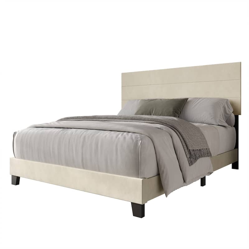 Clayfell Vallejo Upholstered Panel Bed