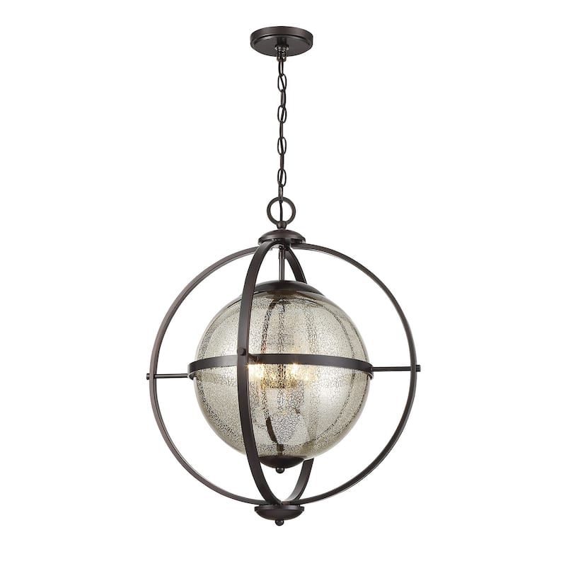 Savoy House 7-1872-3 Pearl 3 Light 21" Wide Globe Chandelier