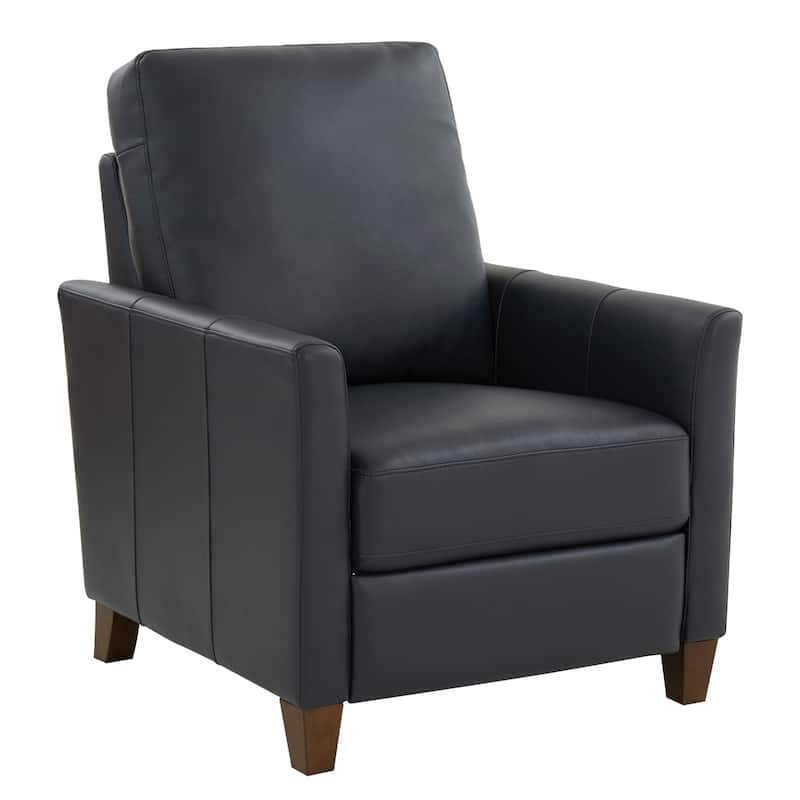 Piper Faux Leather Modern Recliner by Greyson Living - Midnight Blue