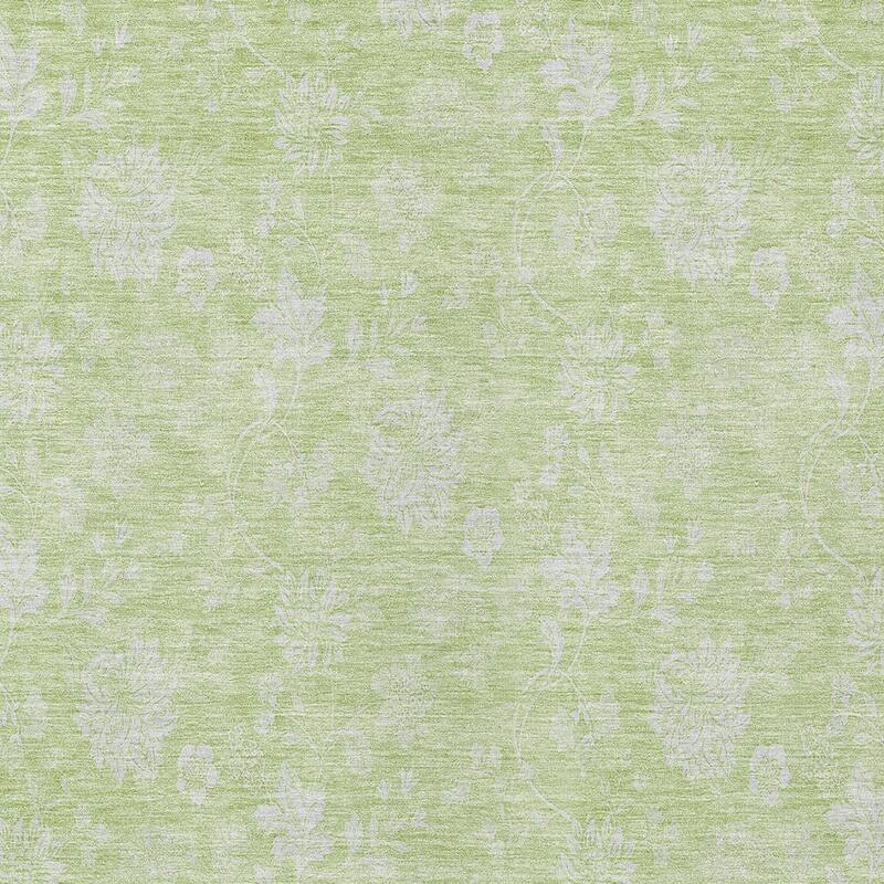 HomeRoots Floral Transitional Rectangle Outdoor Rug