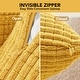 preview thumbnail 5 of 90, Deconovo Throw Pillow Covers, Corduroy Striped Decorative Covers, Set of 4