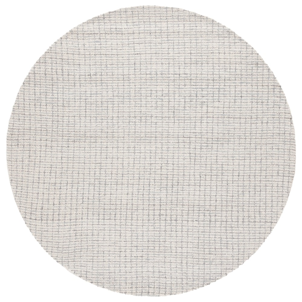 SAFAVIEH Handmade Ebony Midori Modern & Contemporary Wool Rug