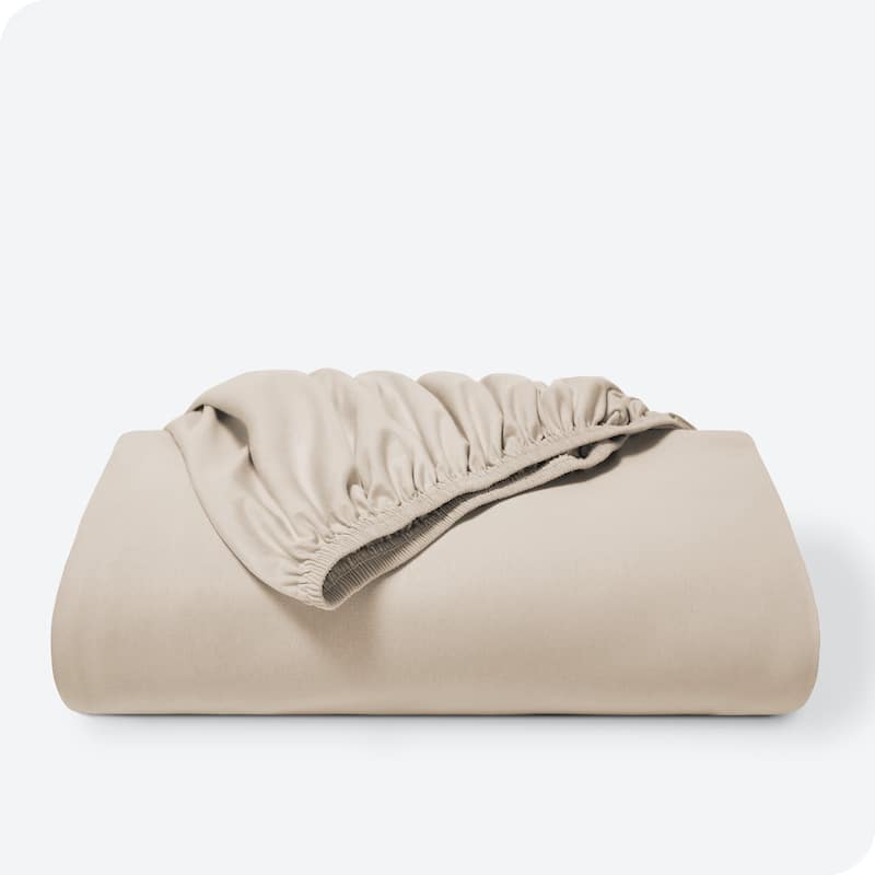 Bare Home Organic Cotton Jersey Fitted Sheet