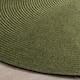 SAFAVIEH Handmade Braided Country Casual Lavada Rug - 9' x 12' Oval - Green