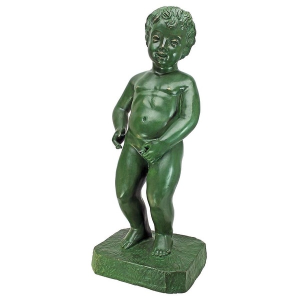 Design Toscano The Peeing Boy of Brussels Cast Bronze Garden Statue Shop Design Toscano The Peeing Boy of Brussels Cast Bronze Garden ...