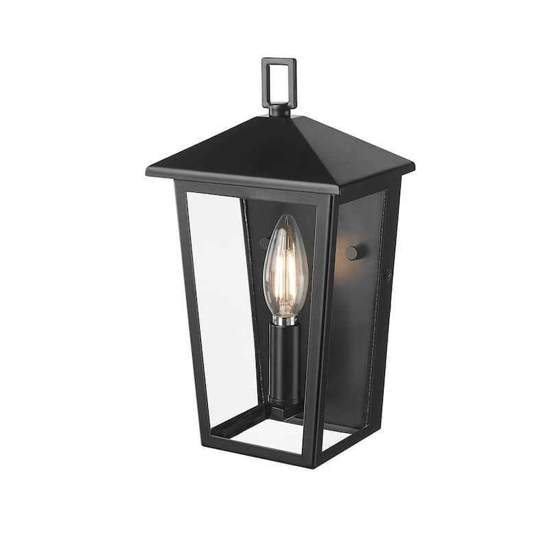 Millennium Lighting 198001 Munger 11" Tall Outdoor Wall Sconce - Powder Coated Black