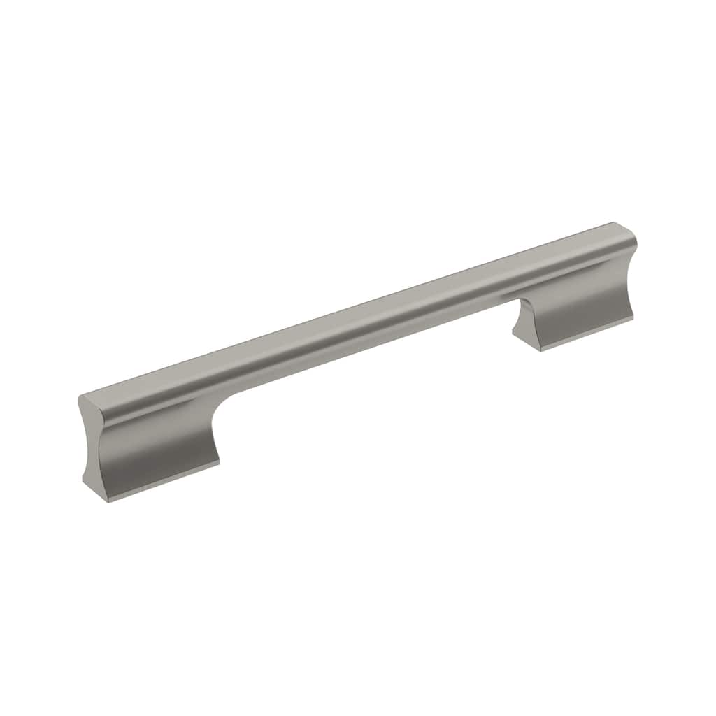 Status 6-5/16 in (160 mm) Center-to-Center Satin Nickel Cabinet Pull - 6.3125